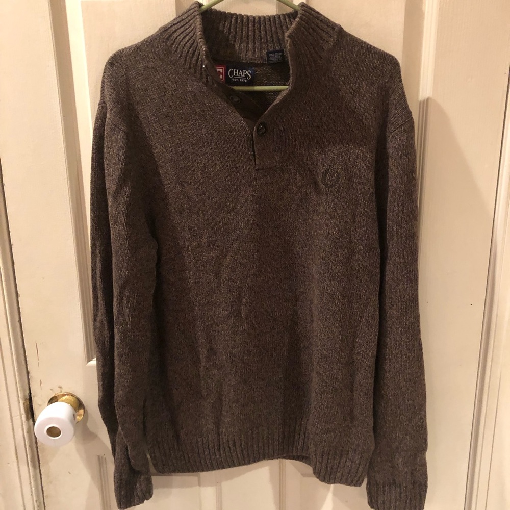 Chaps Brown Sweater